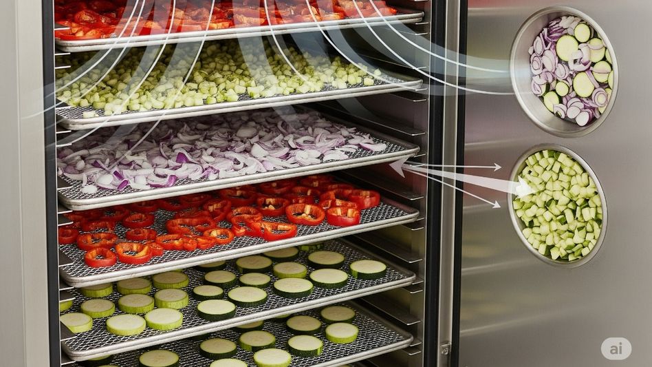 Vegetable Dehydration Unit (Photo: AI Generated) Vegetable Dehydration Unit (Photo: AI Generated)