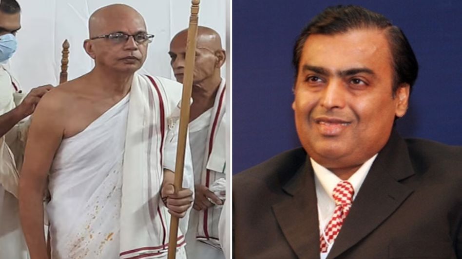 Mukesh Ambani's close aide Prakash Shah became monk Mukesh Ambani's close aide Prakash Shah became monk