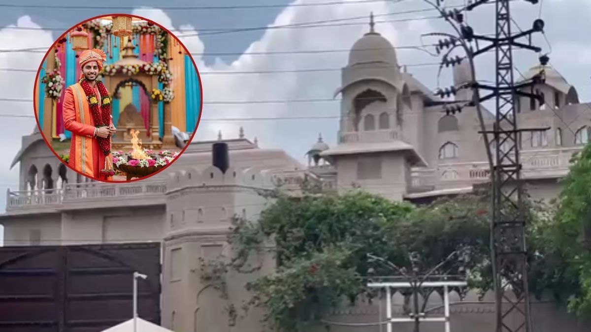 The groom absconded from the mandap The groom absconded from the mandap