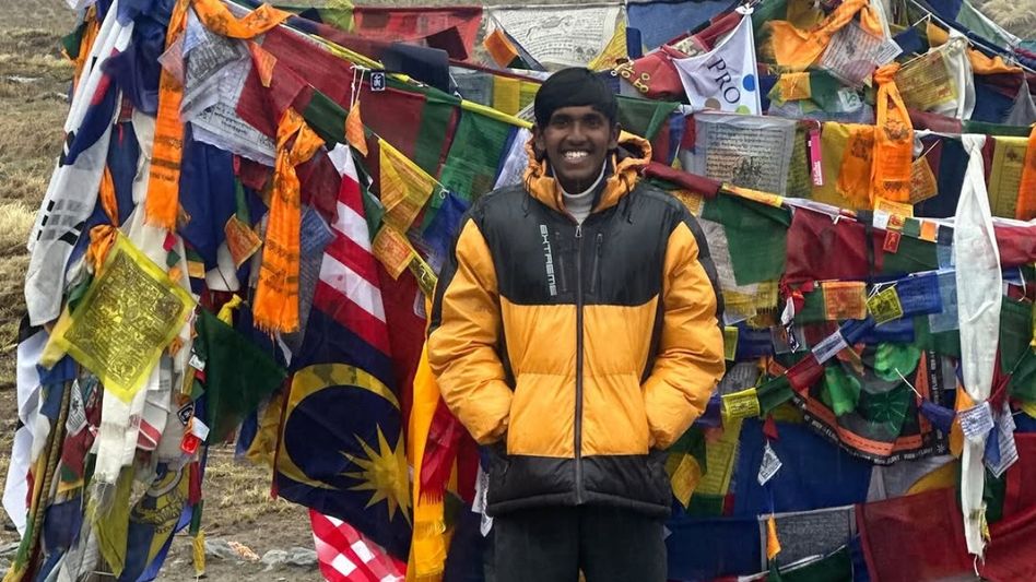 Abin Babu (Photo: Instagram/@solo.tramper) Abin Babu (Photo: Instagram/@solo.tramper)