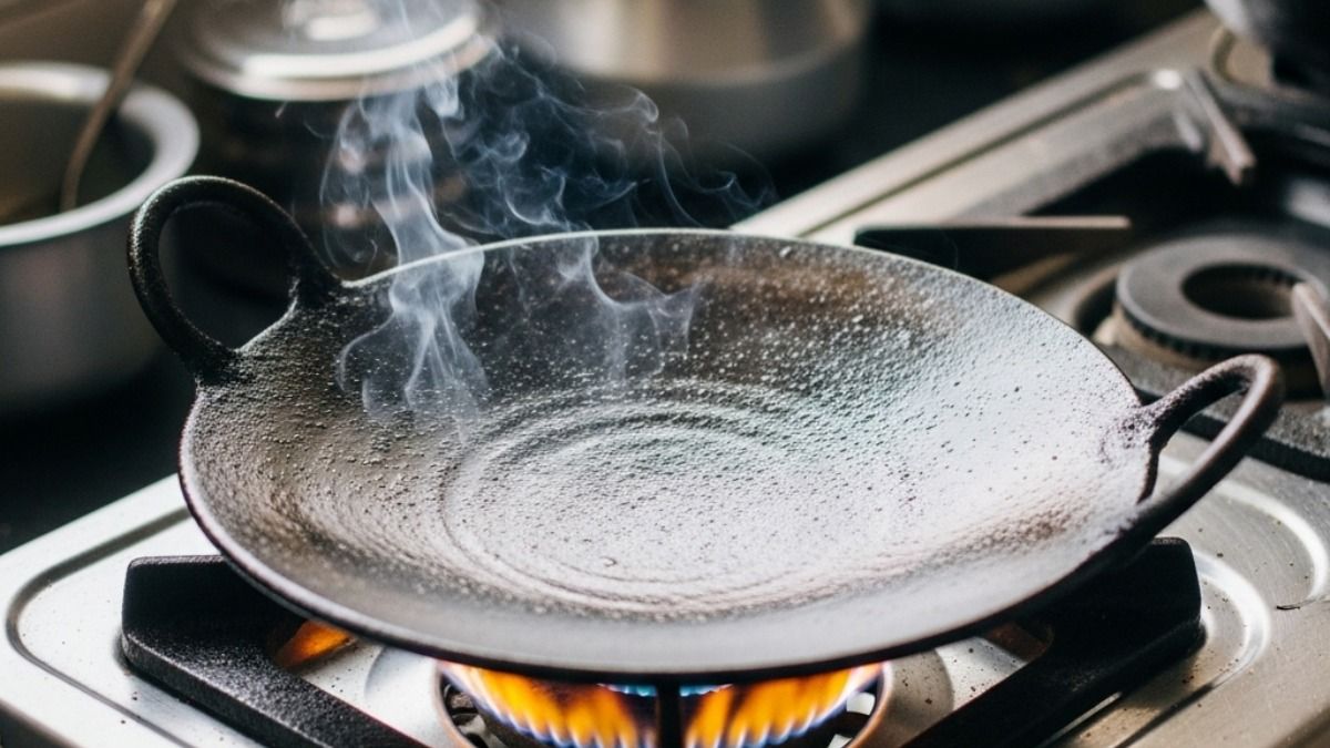 How to Season Iron Tawa