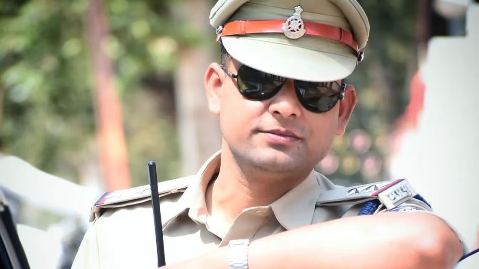 Police influencer Bhagwat Prasad Pandey Police influencer Bhagwat Prasad Pandey