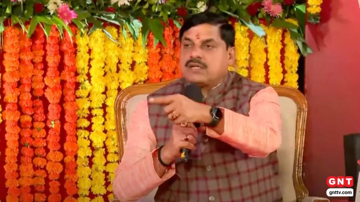 MP CM Mohan Yadav in Aaj Tak Dharam Sansad