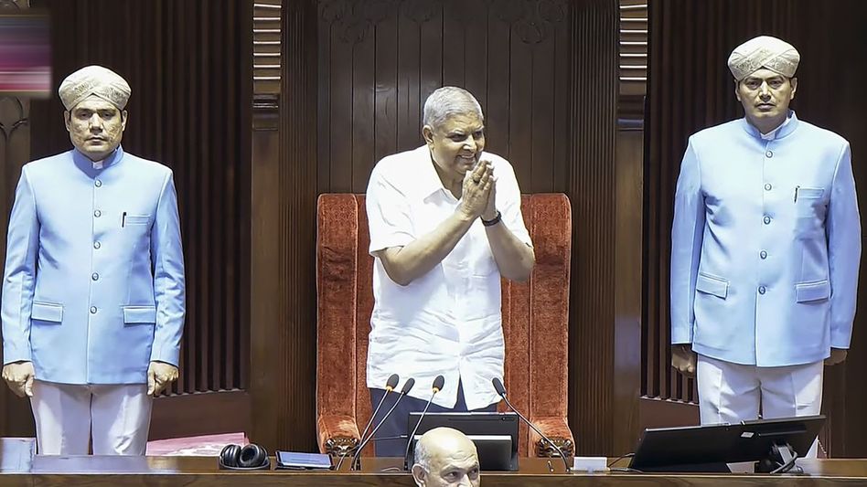 Jagdeep Dhankhar Resigns Jagdeep Dhankhar Resigns