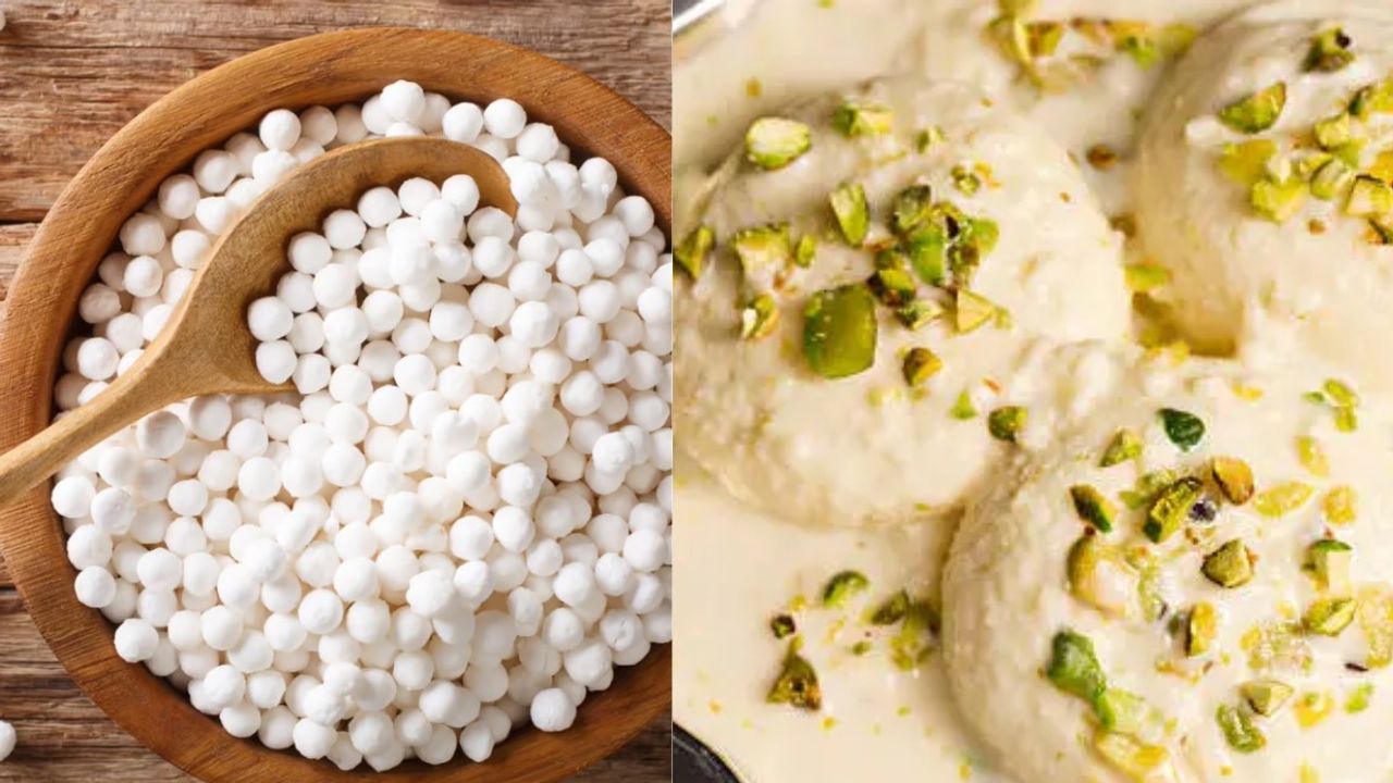 Sabudana Rasmalai Recipe