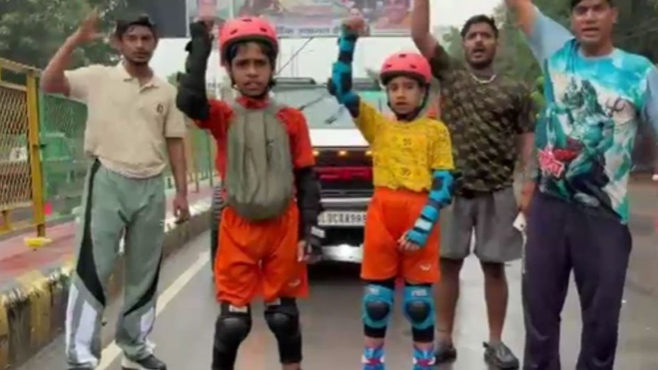 Skating Kanwar Yatra Skating Kanwar Yatra