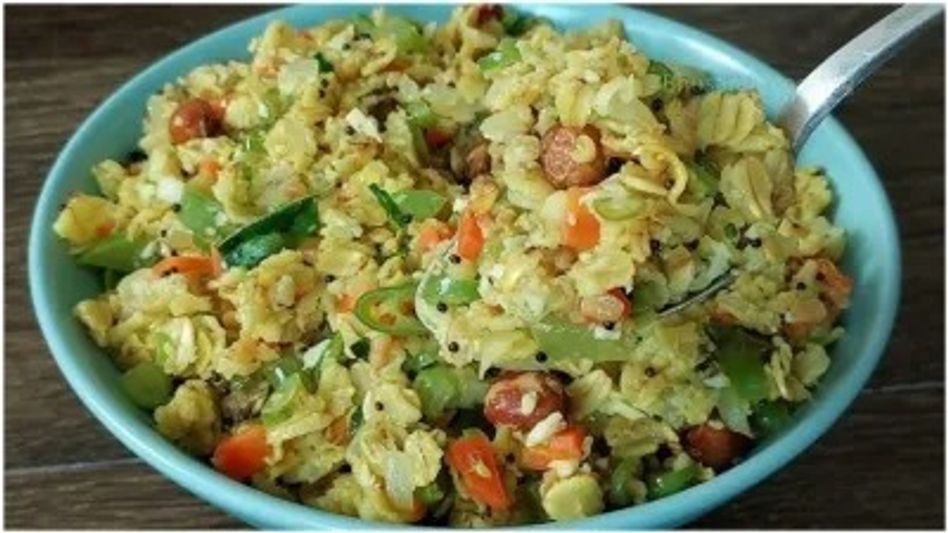 Veg Oats Upma Veg Oats Upma