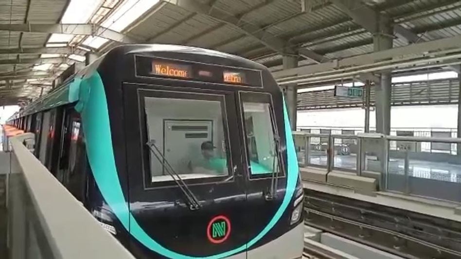 Noida metro extension Noida metro extension