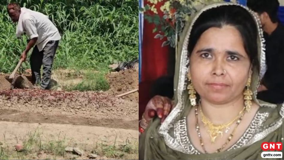 Dead body Taken Out From Grave in UP Dead body Taken Out From Grave in UP