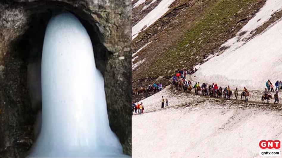 Amarnath Yatra 2025 Ends (Photo Credit: Getty) Amarnath Yatra 2025 Ends (Photo Credit: Getty)