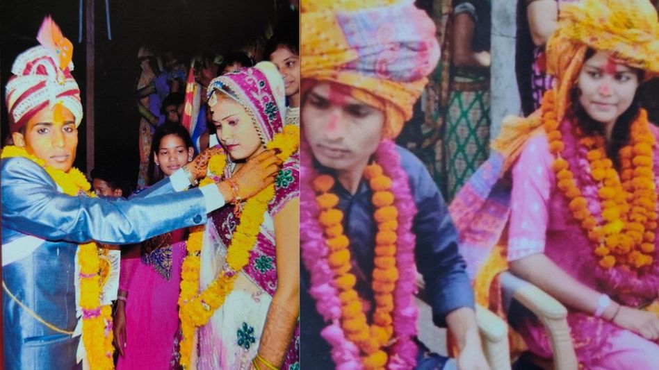 The husband did everything to educate his wife The husband did everything to educate his wife