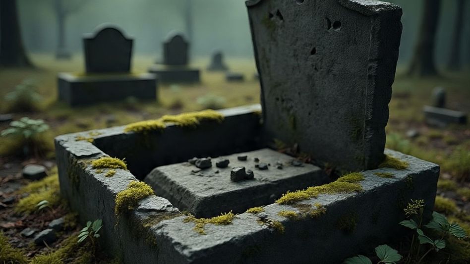 Grave (Photo/Meta AI) Grave (Photo/Meta AI)