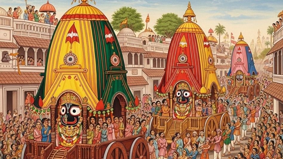 पुरी जगन्नाथ मंदिर रक्षा बंधन पुरी जगन्नाथ मंदिर रक्षा बंधन
