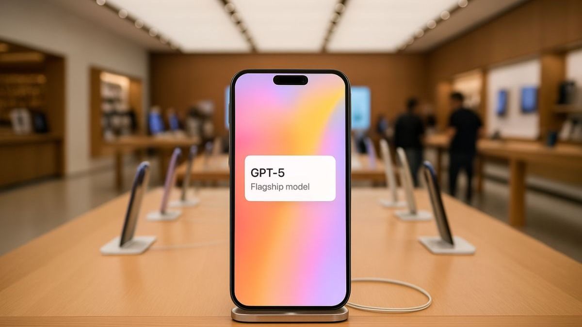 GPT 5 with iOS 26