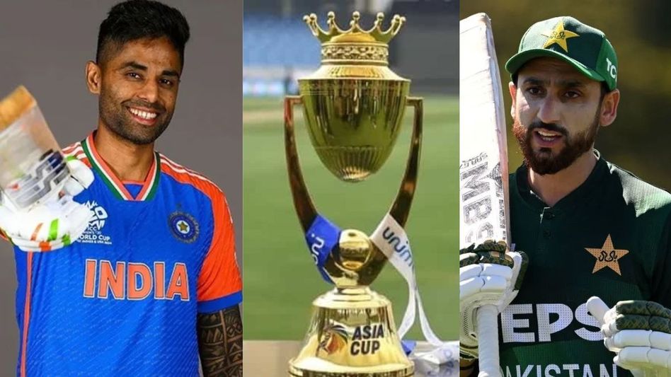 Captains of India and Pakistan teams for Asia Cup 2025 (Photo: social media) Captains of India and Pakistan teams for Asia Cup 2025 (Photo: social media)