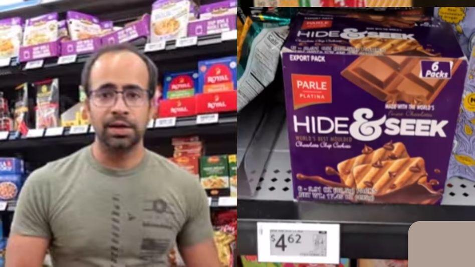An Indian man captured Indian products at Walmart in Dallas.(Instagram/ouramericandream.vlogs) An Indian man captured Indian products at Walmart in Dallas.(Instagram/ouramericandream.vlogs)