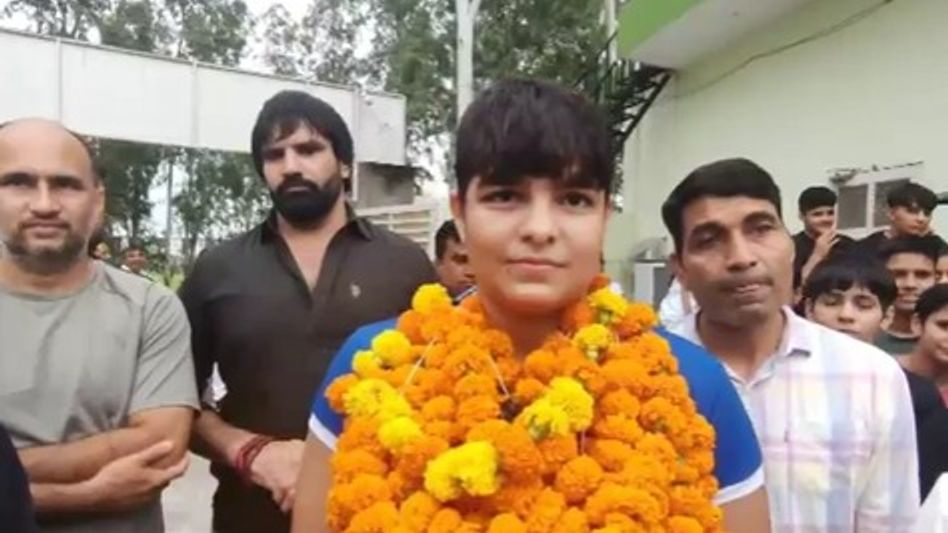Haryana's girl won gold medal Haryana's girl won gold medal