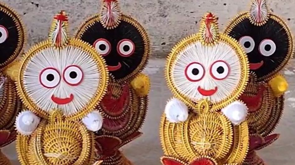 धान की मूर्तिकला धान की मूर्तिकला