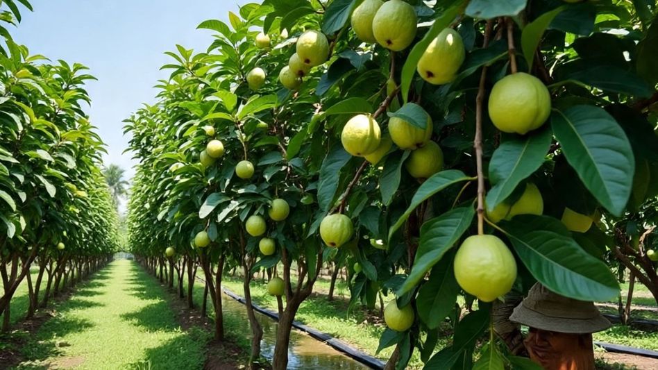 Guava Farming (Photo/Meta AI) Guava Farming (Photo/Meta AI)