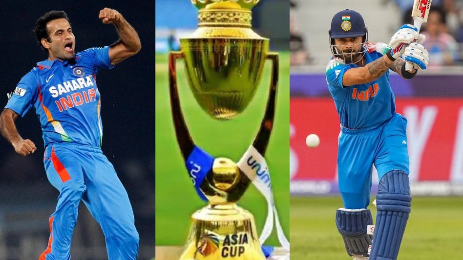 Irfan Pathan and Virat Kohli Irfan Pathan and Virat Kohli