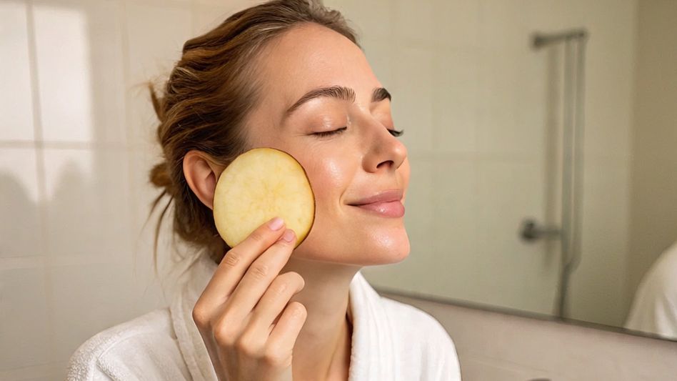 Potato for facial hair removal (Photo/AI) Potato for facial hair removal (Photo/AI)