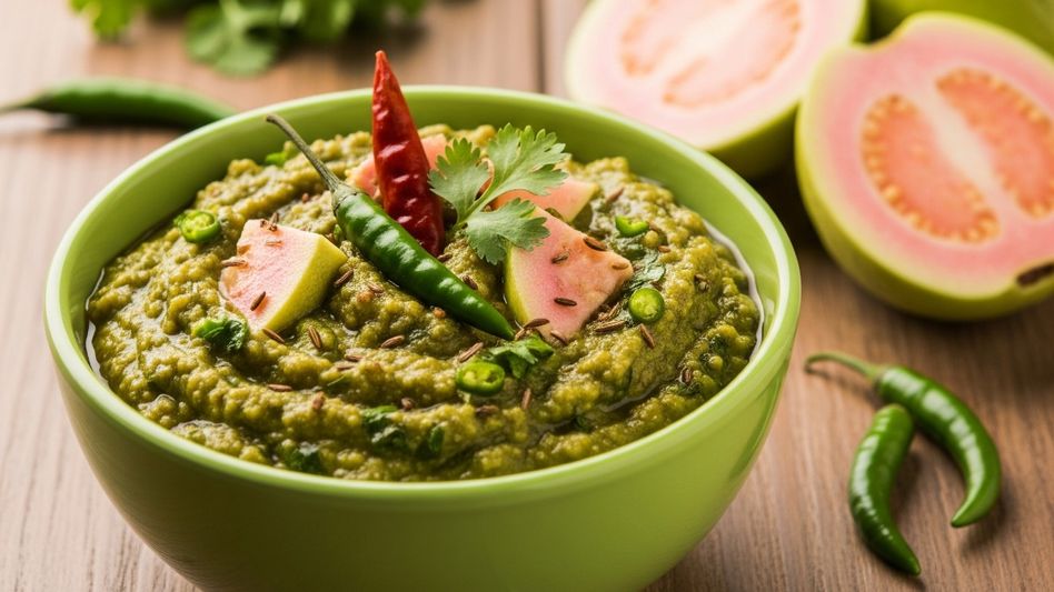 Amrood Dhaniya Chutney Recipe Amrood Dhaniya Chutney Recipe