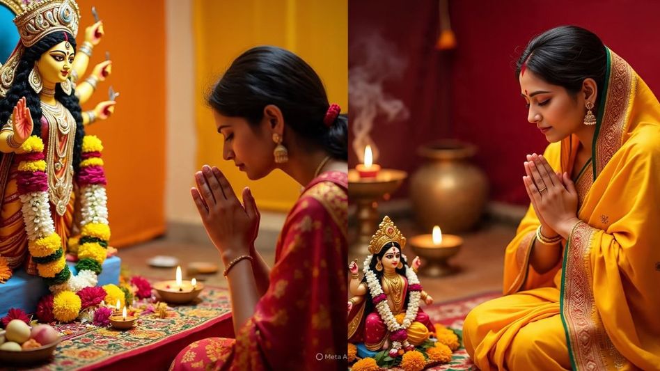 Navratri (Photo: Meta AI) Navratri (Photo: Meta AI)