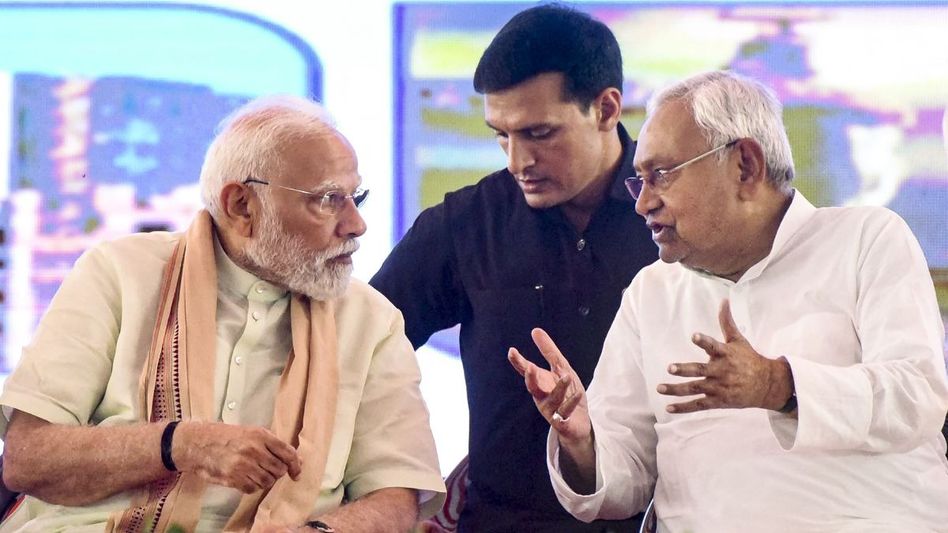 PM Modi and Nitish Kumar PM Modi and Nitish Kumar