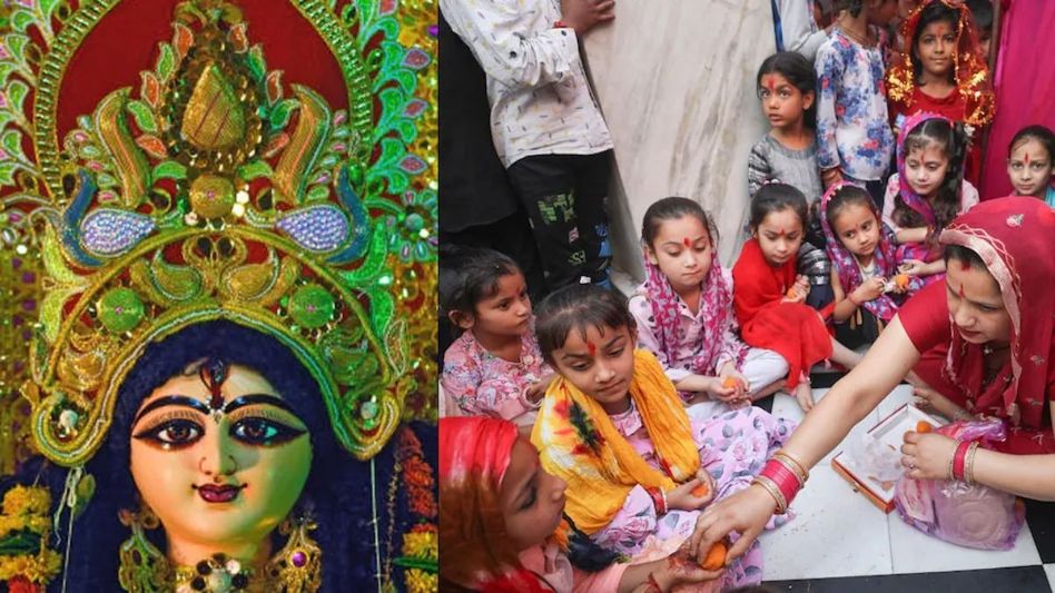 Navratri Kanya Pujan Navratri Kanya Pujan