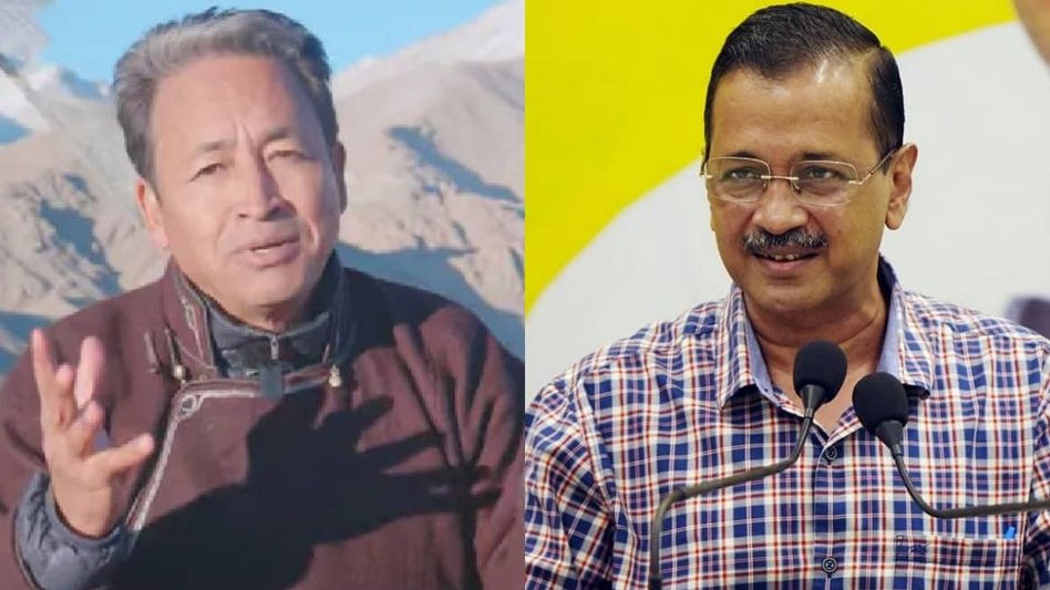 Sonam Wangchuck and Arvind Kejriwal Sonam Wangchuck and Arvind Kejriwal