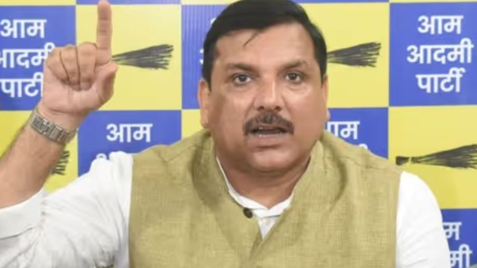 AAP Leader Sanjay Singh AAP Leader Sanjay Singh