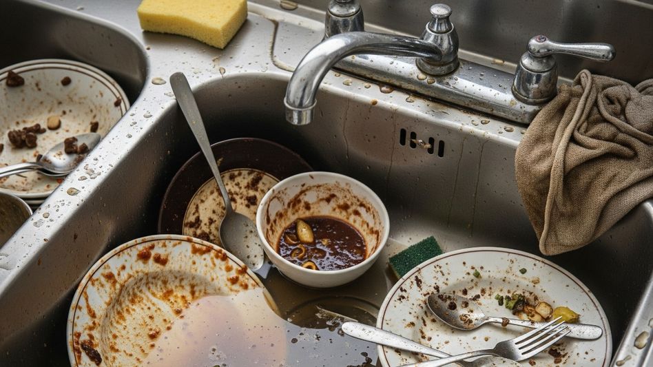 How to clean kitchen sink How to clean kitchen sink