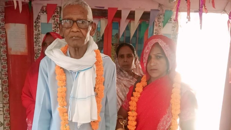 75-year-old man marries 35-year-old woman 75-year-old man marries 35-year-old woman