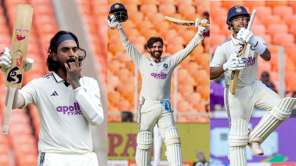 KL Rahul, Ravindra Jadeja and Dhruv Jurel (Photo: PTI) KL Rahul, Ravindra Jadeja and Dhruv Jurel (Photo: PTI)