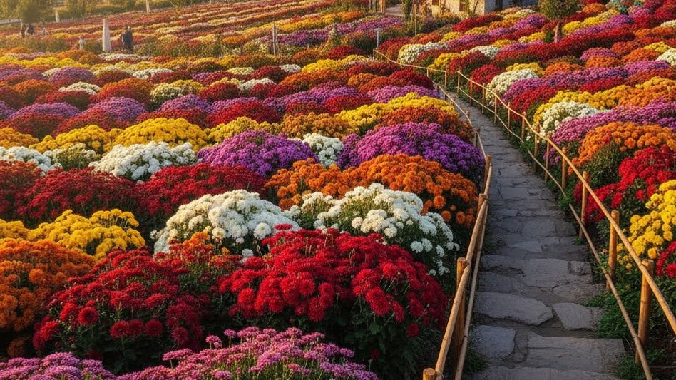 chrysanthemums (AI Generated Image) chrysanthemums (AI Generated Image)