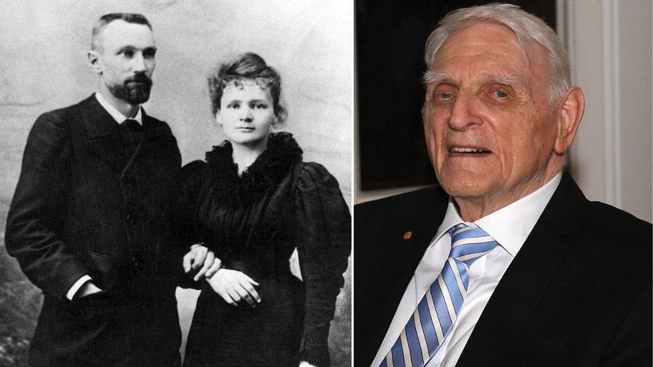 Pierre Curie and Marie Skłodowska-Curie (Left) and John B. Goodenough (Right) (Photo: Wikipedia) Pierre Curie and Marie Skłodowska-Curie (Left) and John B. Goodenough (Right) (Photo: Wikipedia)