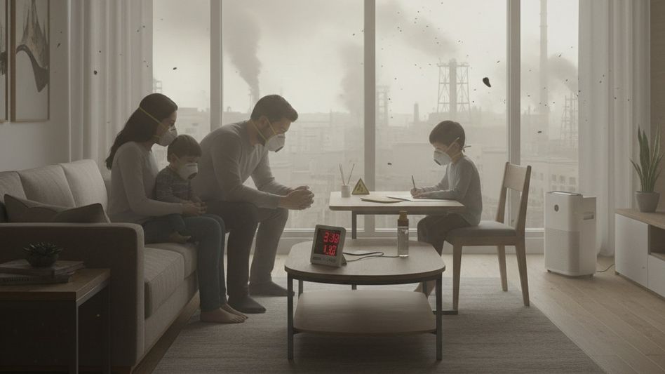 air inside Delhi homes as harmful as outdoors: AI air inside Delhi homes as harmful as outdoors: AI