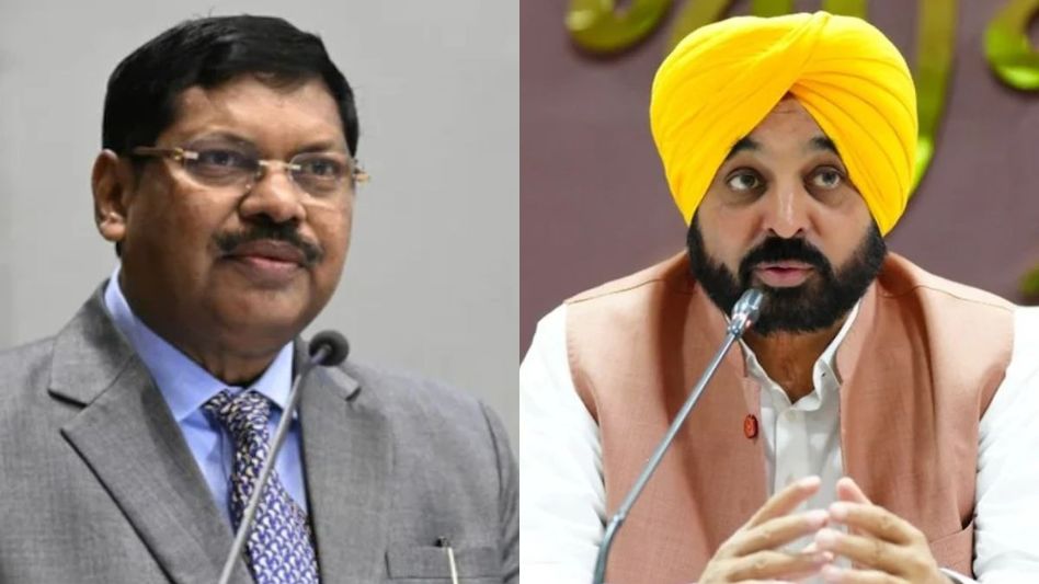 CJI BR Gavai and CM Bhagwant Mann (Photo: Social Media) CJI BR Gavai and CM Bhagwant Mann (Photo: Social Media)