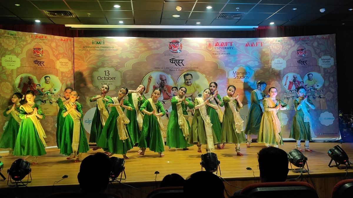 A grand programme of Indian classical music and dance