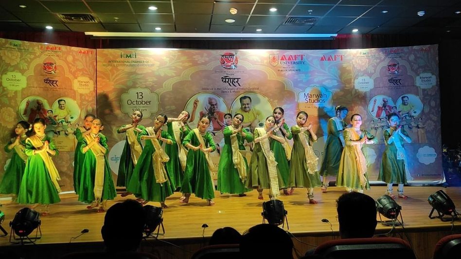A grand programme of Indian classical music and dance A grand programme of Indian classical music and dance