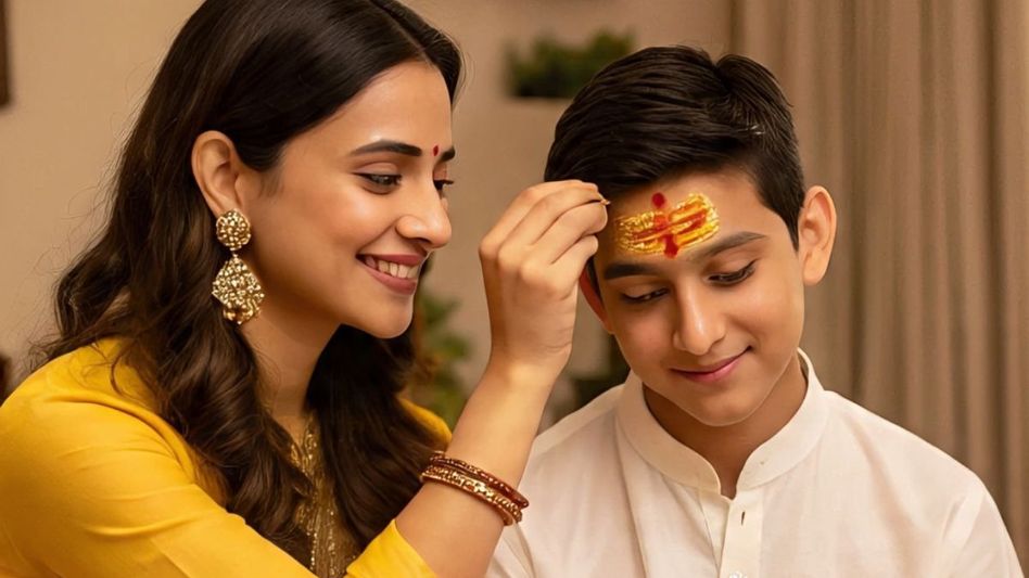 Bhai Dooj 2025 (Photo: Meta AI) Bhai Dooj 2025 (Photo: Meta AI)