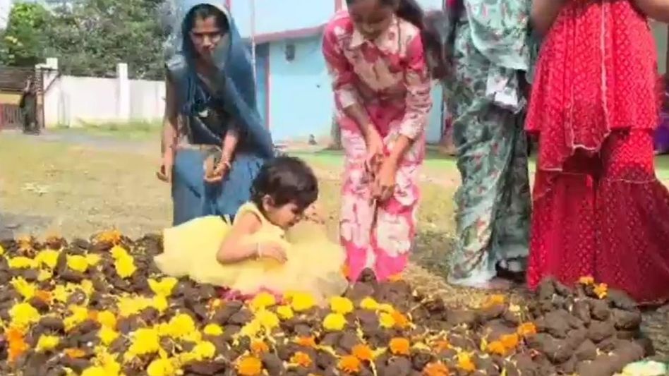 Betul Govardhan Puja Betul Govardhan Puja