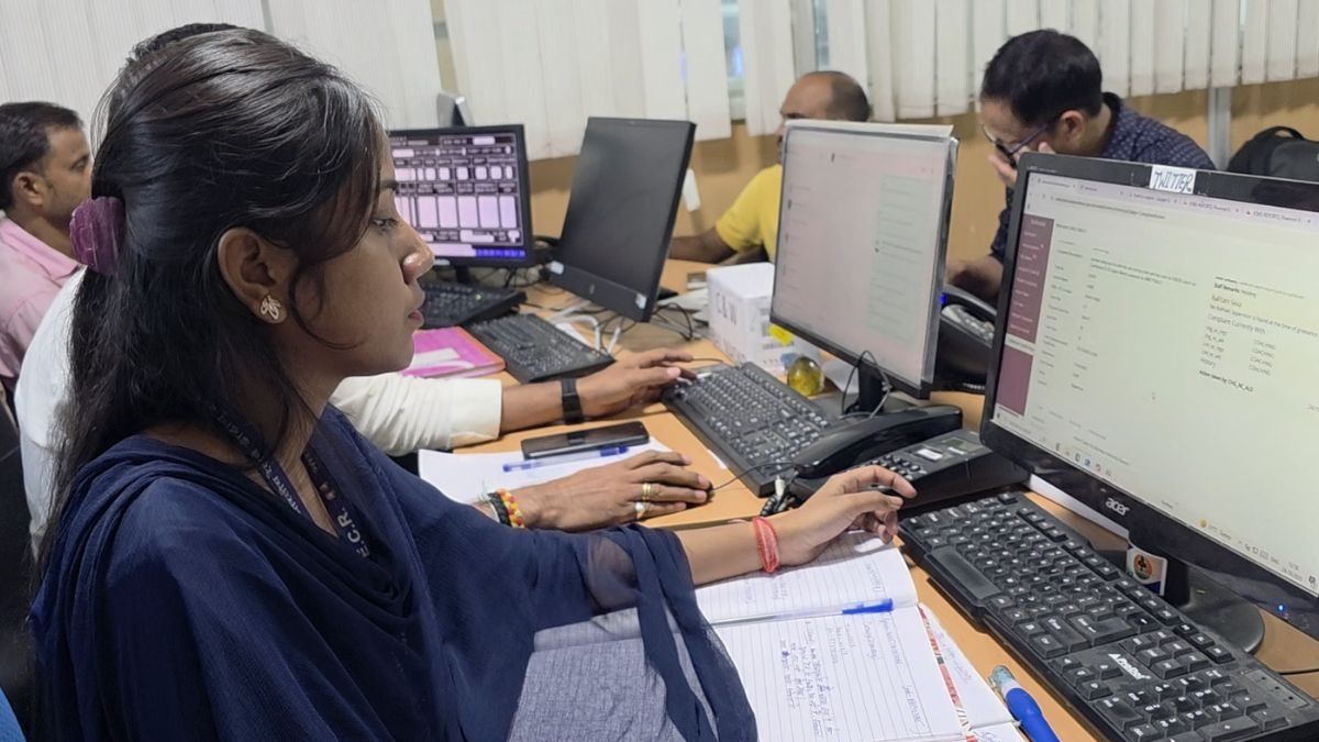 A war room in the DDU Railway Division office A war room in the DDU Railway Division office