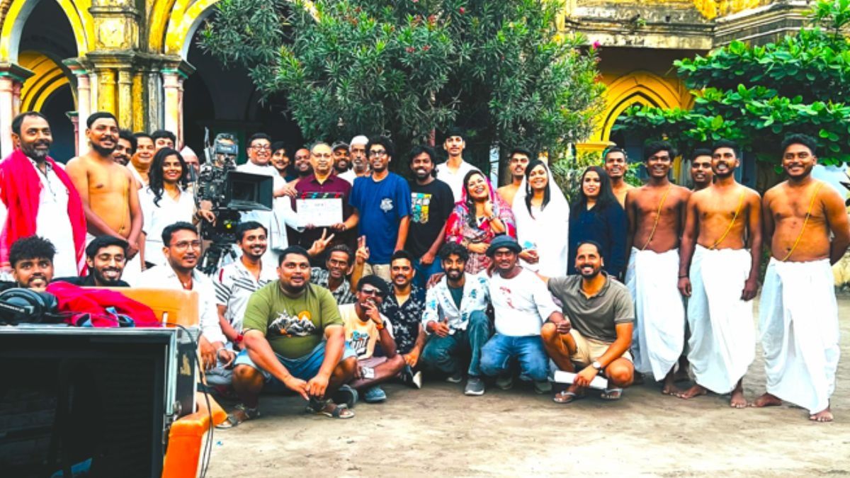 Shooting of documentary film on Mari village