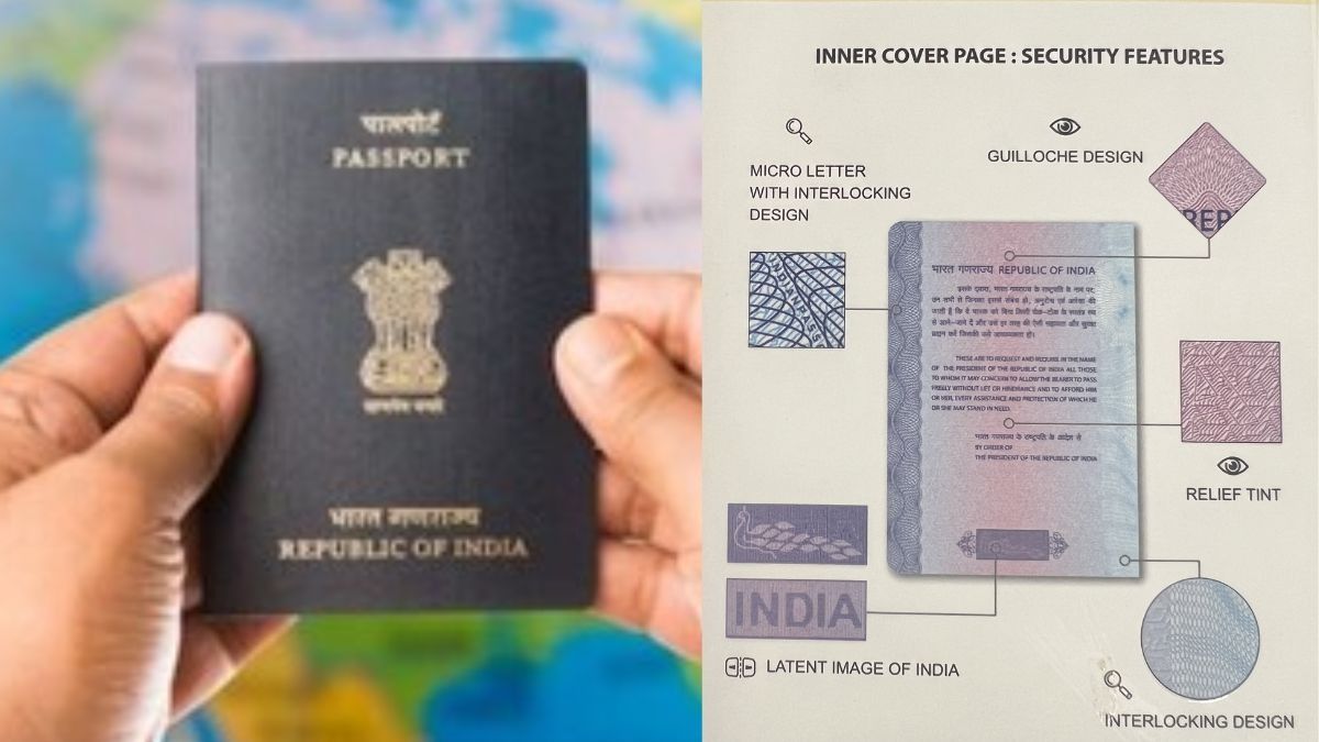 Old passport and new e-passport