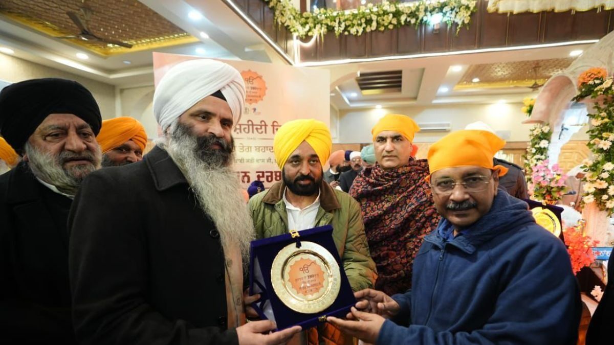 Arvind Kejriwal and Bhagwant Singh Mann