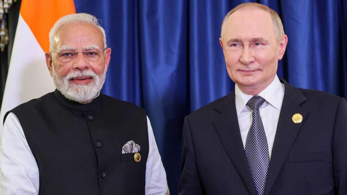 Prime Minister Narendra Modi and Vladimir Putin (File Photo: PTI)