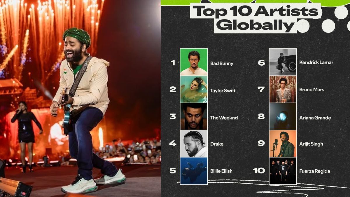 Arijit Singh in Spotify List (Photo/Instagram)