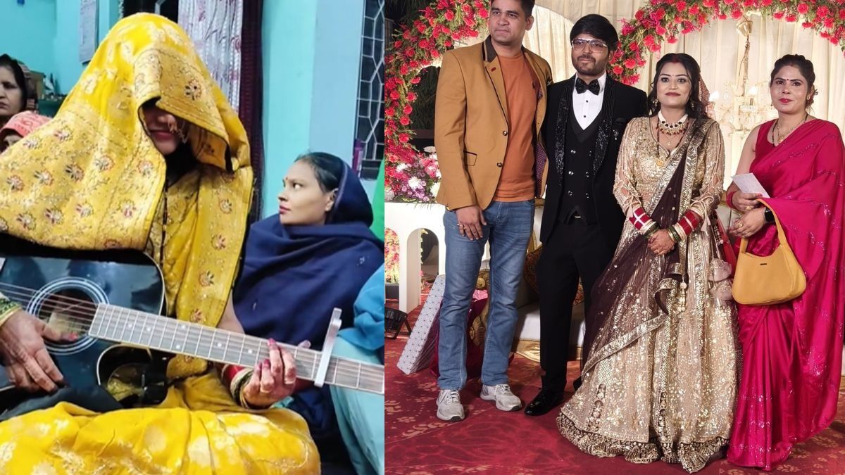 Bride with Guitar Viral