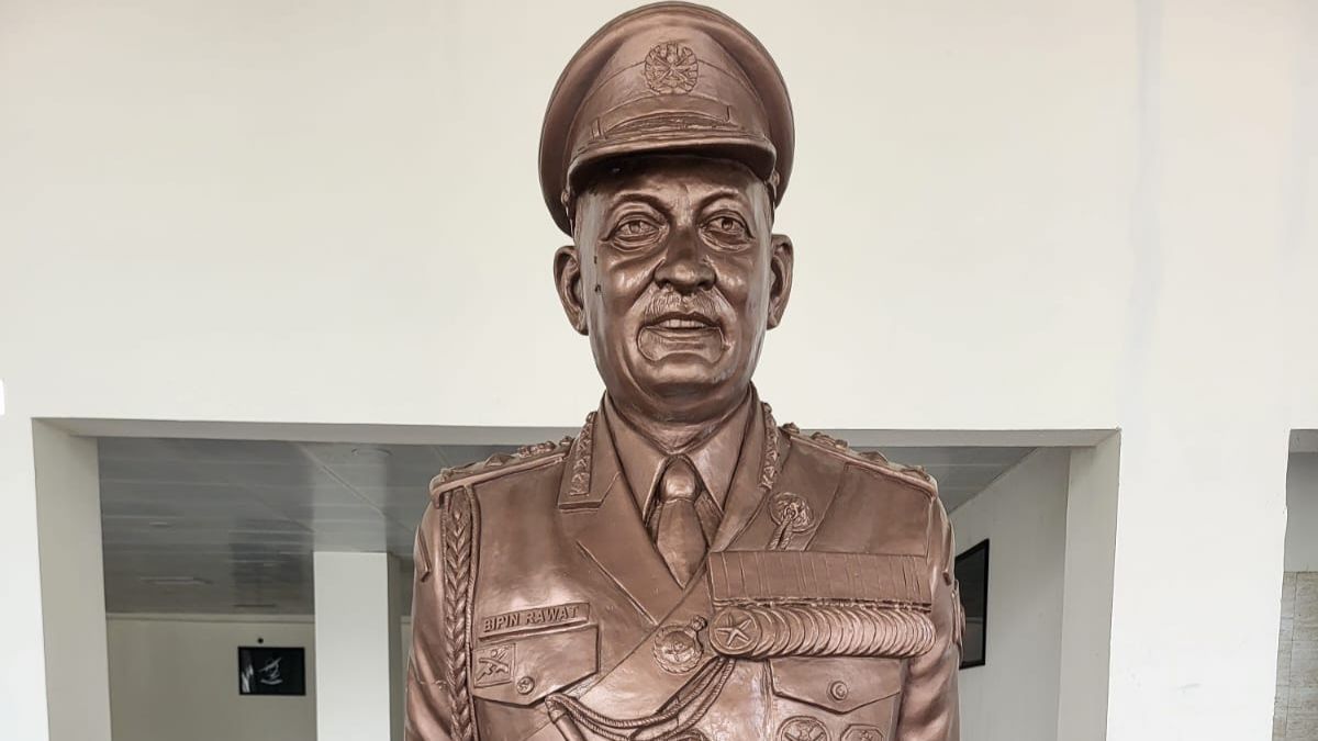 Statue of General Bipin Rawat